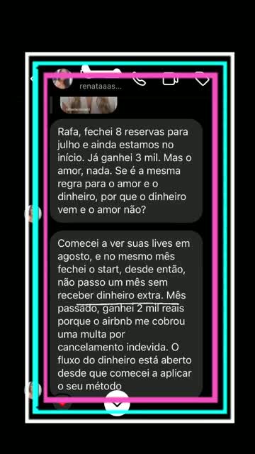 Depoimento em video