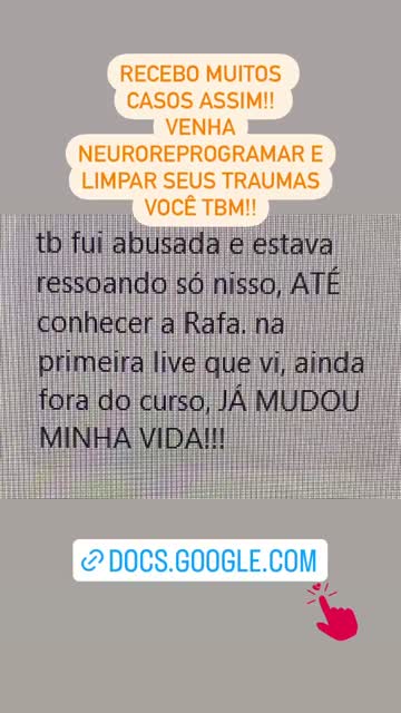 Depoimento em video