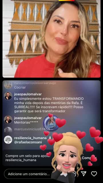 Depoimento em video