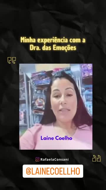 Depoimento em video