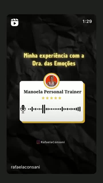 Depoimento em video
