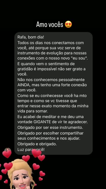 Depoimento em video