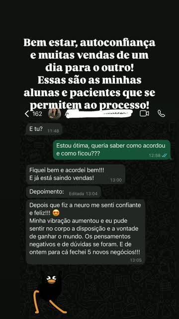 Depoimento em video